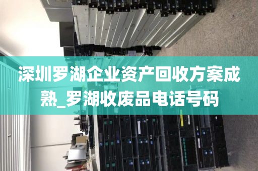 深圳羅湖企業(yè)資產(chǎn)回收方案成熟_羅湖收廢品電話號碼
